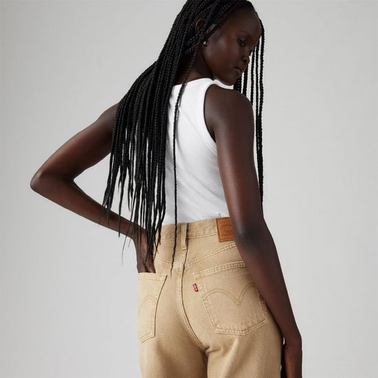 Women's Levis Ribcge Wide lg in Scrp Travertine - Image 4