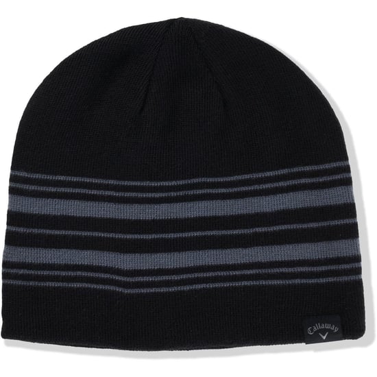 Accessories Callaway Reverse Wordmark Beanie with Logo in Black - Image 1