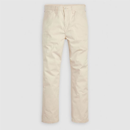 Men's Levis Mid Rise Carpenter Jeans in Ecru Greige - Image 1