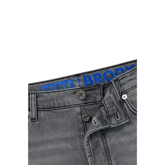 Men's Hugo Jeans in Silver 041 - Image 2