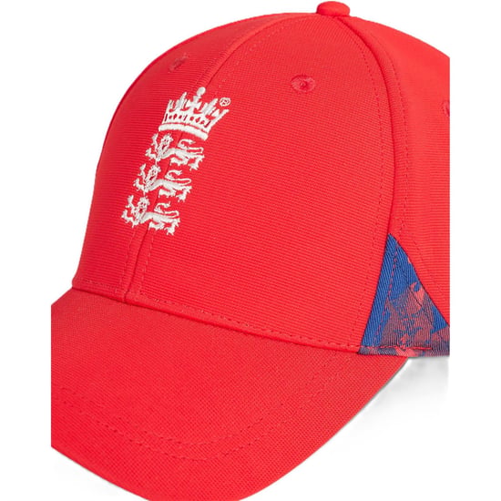 Accessories Castore Ecb T20 Cap 99 in High Risk Red - Image 2