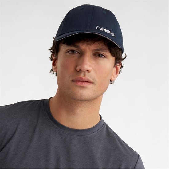 Accessories Calvin Klein Golf G Lettering Curved Brim Dad Cap in Navy - Image 3