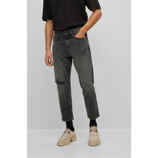 Men's Hugo Jeans in Medium Grey 035 - Image 2