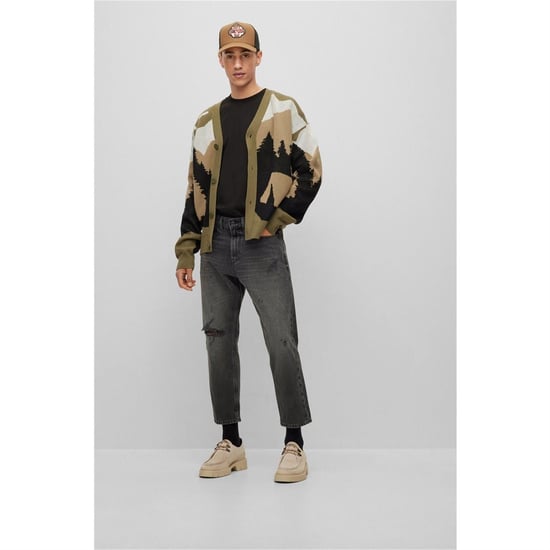 Men's Hugo Jeans in Medium Grey 035 - Image 5