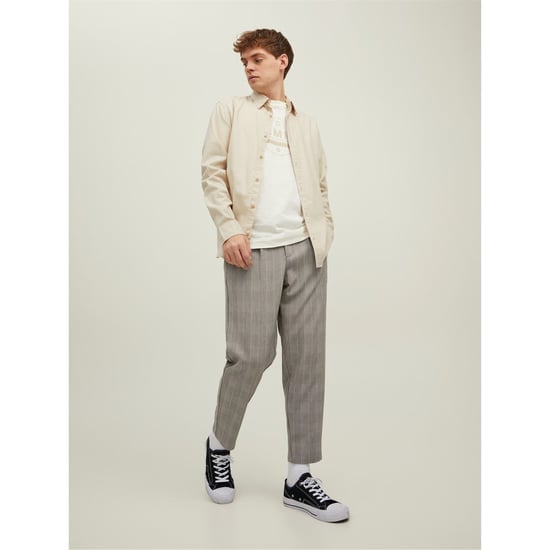 Men's Jack and Jones Billcapri Casual Chinos Pants in Crockery - Image 2