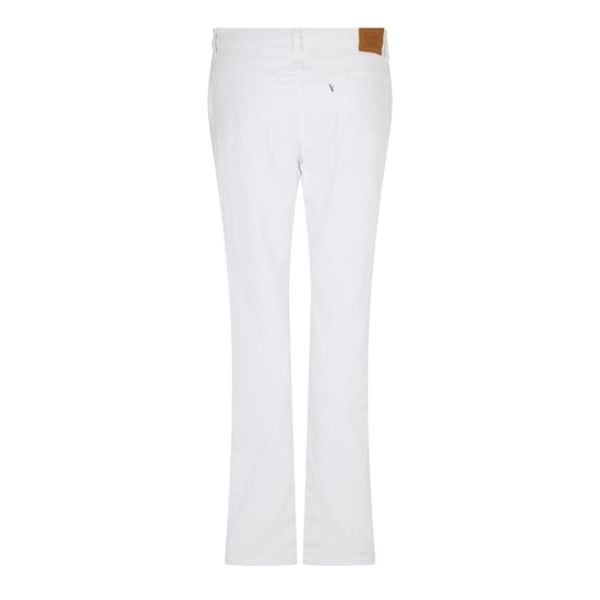 Women's Levis High Rise Straight Leg Jeans in Western White - Image 1