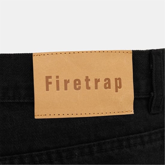 Men's Firetrap Rf Jeans Senior in Black - Image 5