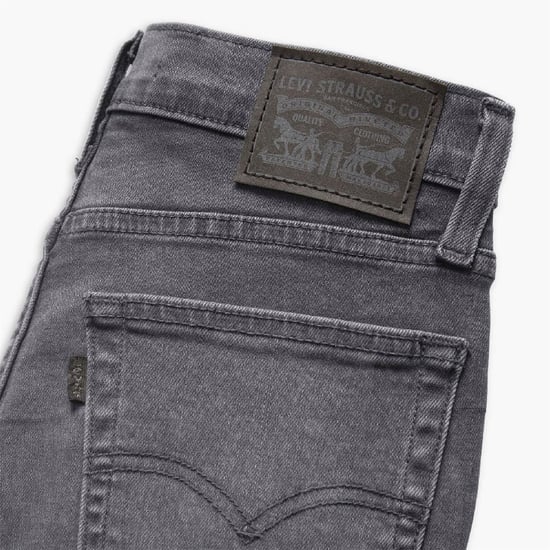 Women's Levis High Rise Straight Leg Jeans in Grey Ghost - Image 4