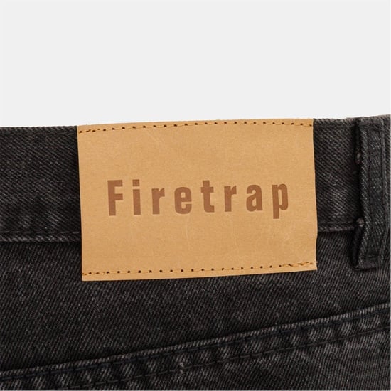 Men's Firetrap Rf Jeans Senior in Charcoal - Image 5