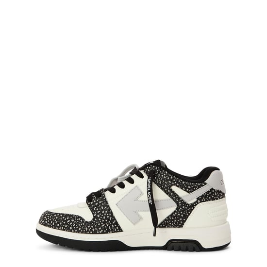 Women's Off White Out Of Office Low Top Trainers in White/Grey - Image 2