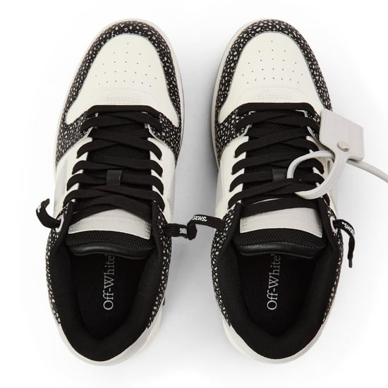 Women's Off White Out Of Office Low Top Trainers in White/Grey - Image 4