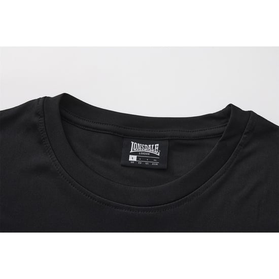 Men's lonsdale T-Shirts in Black - Image 4