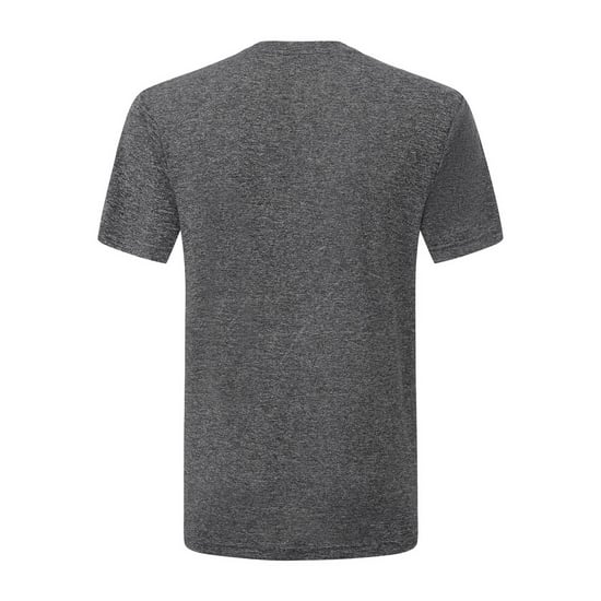 Men's lonsdale T-Shirts in Black Melange - Image 3