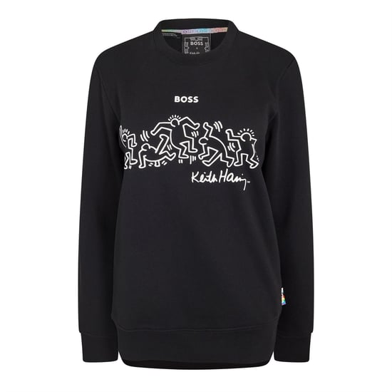 Women's Boss W_haring in Black - Image 1