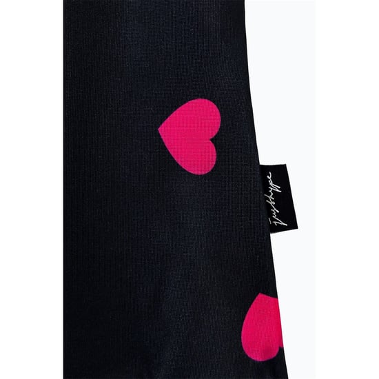 Women's Hype Heart One Piece Swimsuit in Black - Image 3