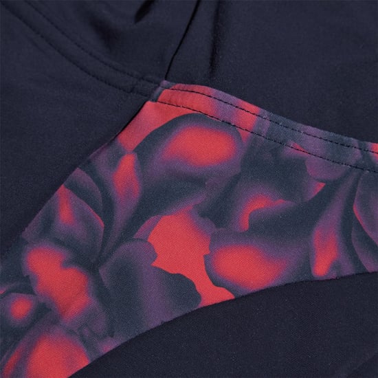 Women's Speedo Spdscu Pt 1pc in Navy/Red - Image 3