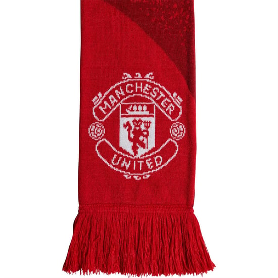 Accessories adidas Scarf Football Scarve Unisex Adults in Mufc Red - Image 3