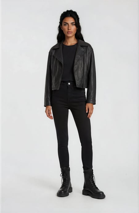 TRUEPRODIGY Lederjacke Alba - Image 3