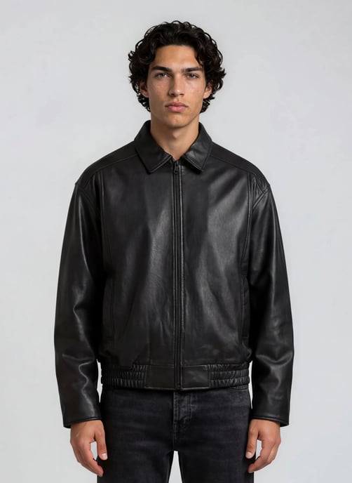 TRUEPRODIGY Lederjacke Pekka - Image 1
