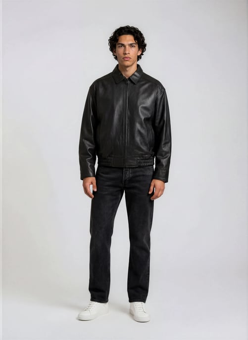 TRUEPRODIGY Lederjacke Pekka - Image 3