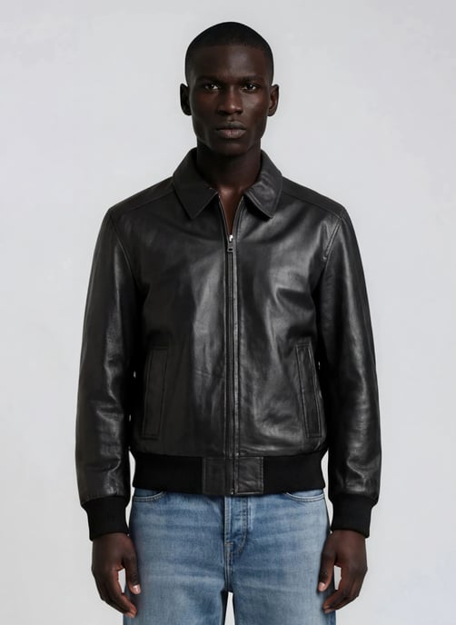TRUEPRODIGY Lederjacke Yeray - Image 1