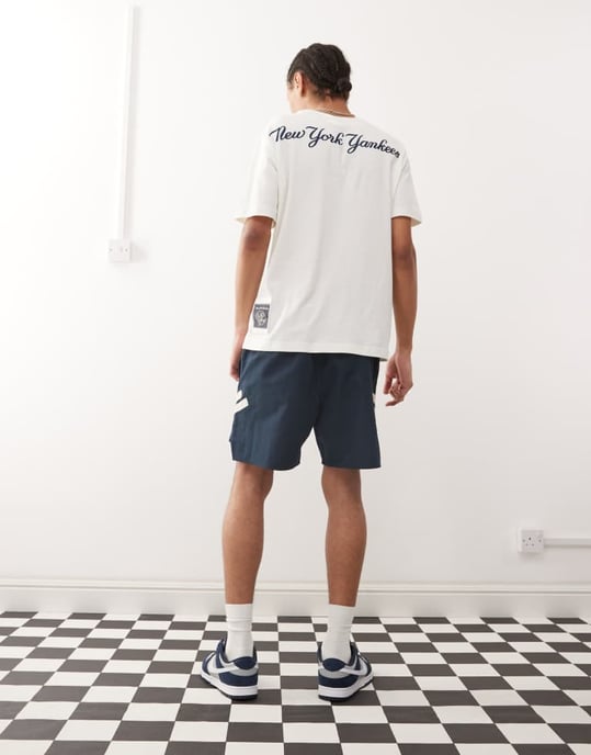 Prohibited sport shorts in navy - Image 3