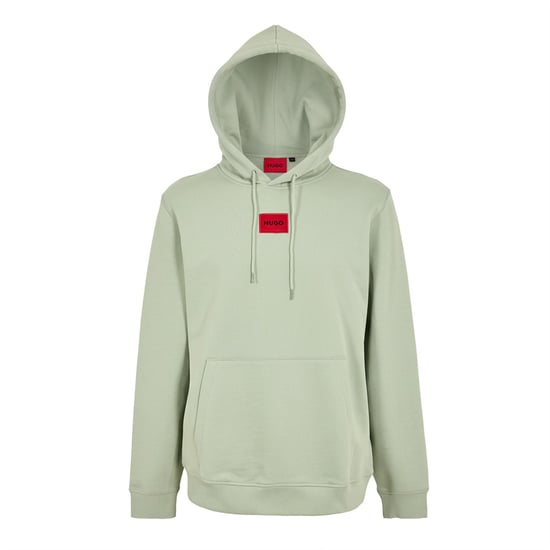 Men's Hugo Over The Head Hoodie in Pastel Green - Image 1