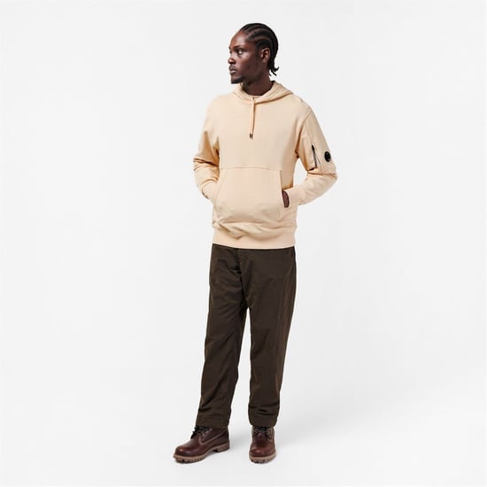 Men's C.P. Company Micro Lens Over The Head Hoodie in Pistachio S 402 - Image 2