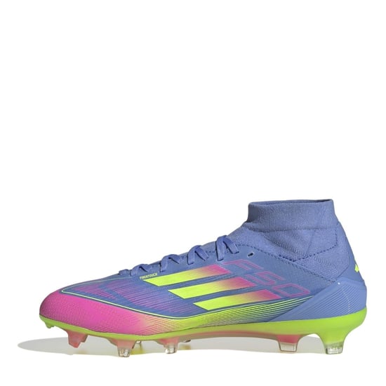 Accessories adidas F50 Pro Firm Ground Football Boots in Blue/Lemon/Pink - Image 2