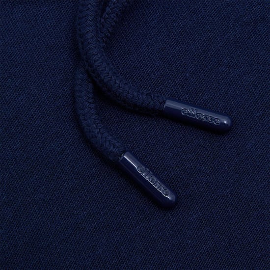 Men's Ellesse Overhead Hoodie in Navy - Image 4