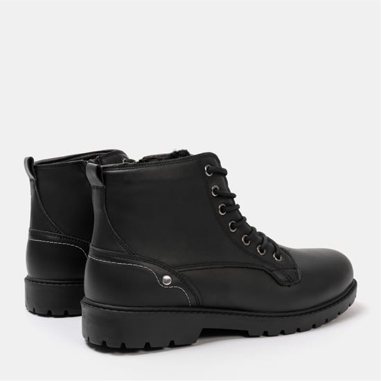 Men's Nicholas Deakins Casual Ankle Boots in Thin Fur - Image 4