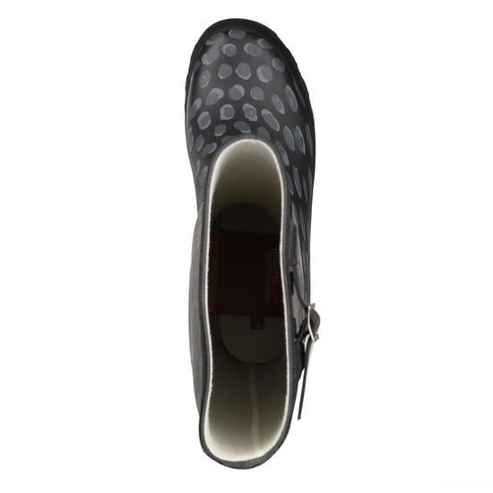 Women's Regatta Lady Fairweath Polka Dot Rain Boots in BlkAnimalPrt - Image 6