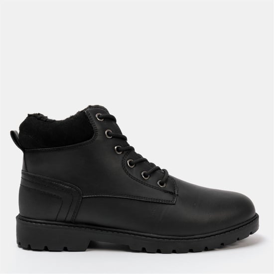 Men's Nicholas Deakins Casual Ankle Boots in Thick Fur - Image 1