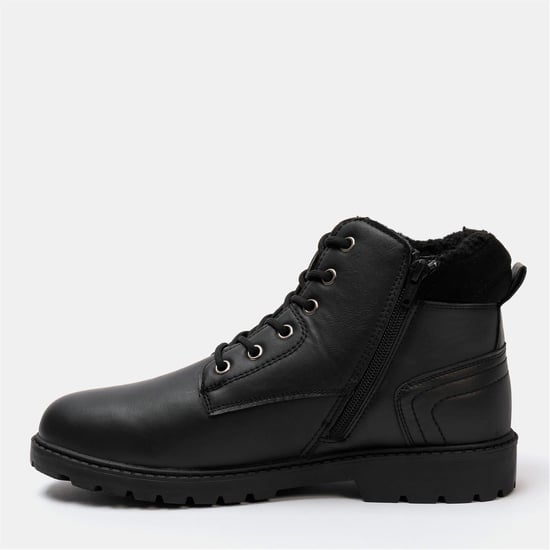Men's Nicholas Deakins Casual Ankle Boots in Thick Fur - Image 2