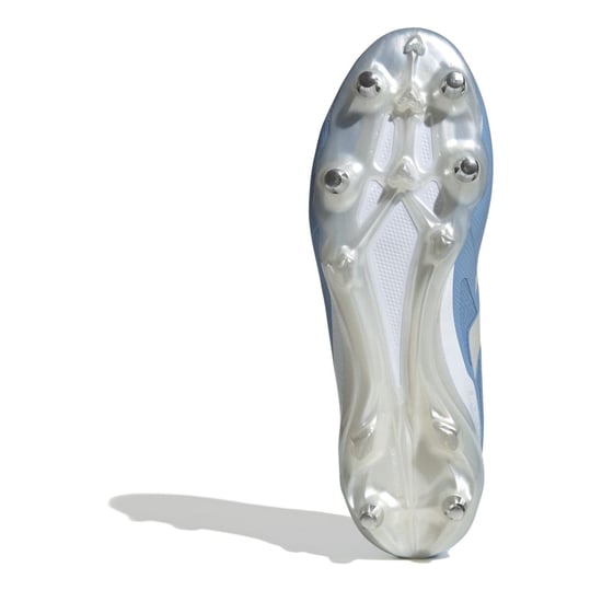 Men's adidas Adizero Rs15 Ultimate Soft Ground Rugby Boots in Blue/White - Image 6