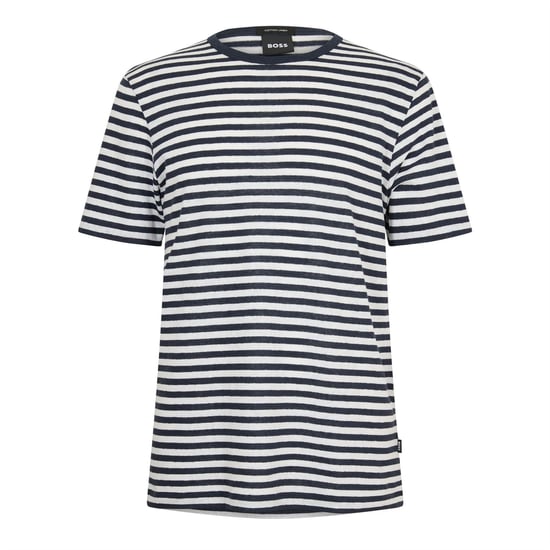 Men's Boss 36 10260025 01 T-Shirt in .Dark Blue - Image 1