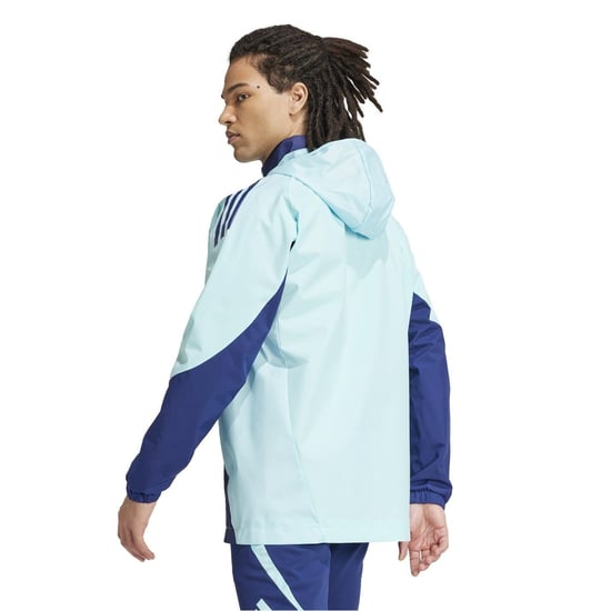 Men's adidas Arsenal All Weather Jacket 24 25 in Claqua - Image 3