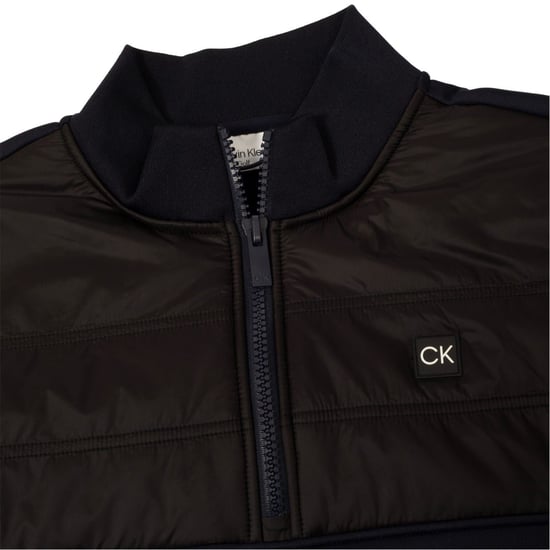 Men's Calvin Klein Golf Half Jacket in Navy - Image 3