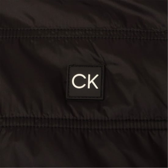 Men's Calvin Klein Golf Half Jacket in Navy - Image 4