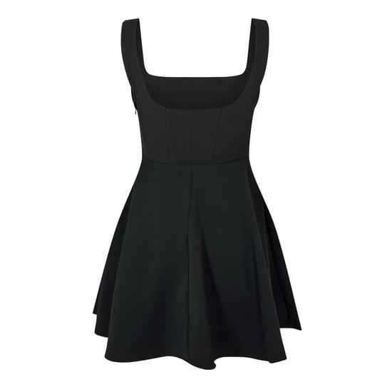 Women's Odd Muse Square Neck Mini in Black - Image 2