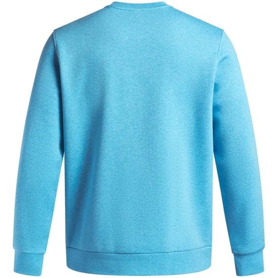 Men's Under Armour Icon Crew Neck Long Sleeve Sweatshirt in Blue - Image 2