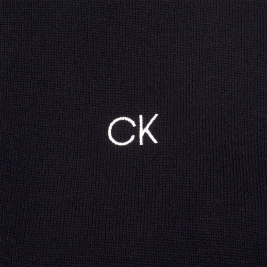 Men's Calvin Klein Golf G Half Z Sweat in Navy - Image 4