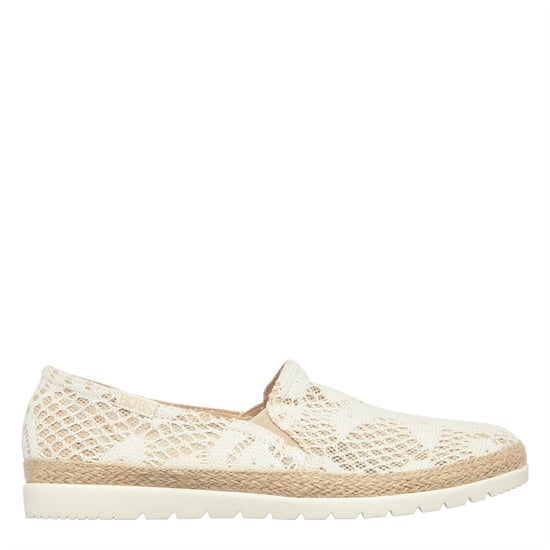 Women's Skechers 3.0 Espadrilles in Off White - Image 3