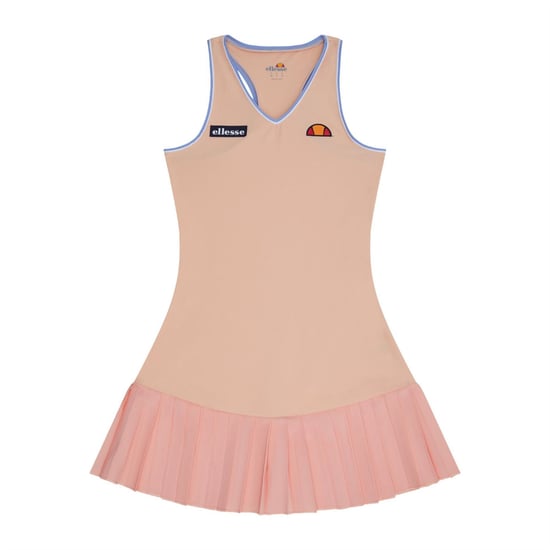 Women's Ellesse Guin V-Neck Sleeveless Mini Dress in Light Orange - Image 1