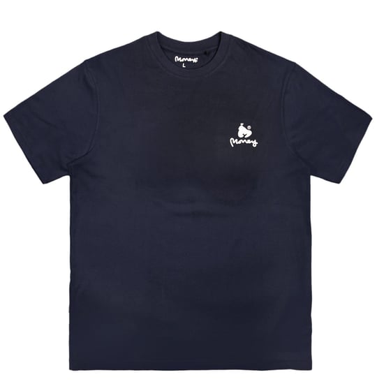 Men's Money Lounger Elasticated Short Twin Set in Navy - Image 5