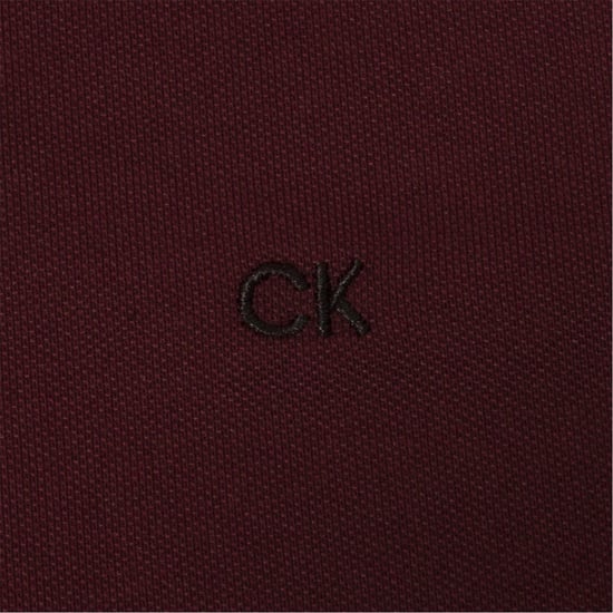 Men's Calvin Klein Golf G Qp Polo in Blackber - Image 4
