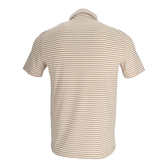 Men's Lacoste Crocodile Logo Collared Polo Shirt in Vien/White - Image 2