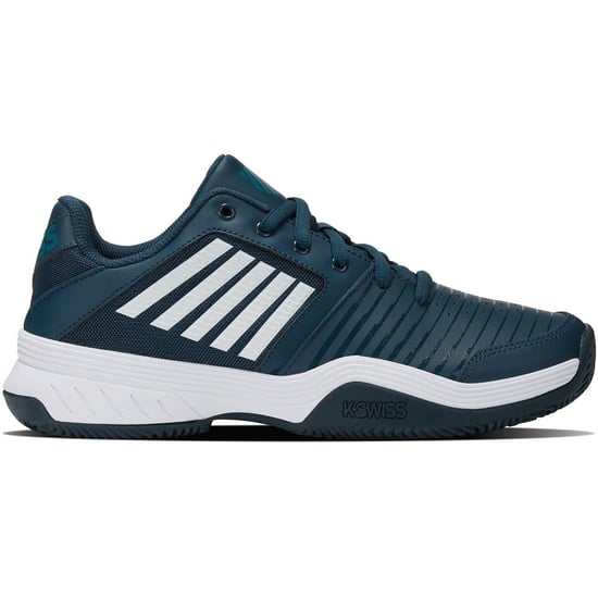 Men's K-Swiss Swis Court Exp hb in Teal/White/Aqua - Image 1