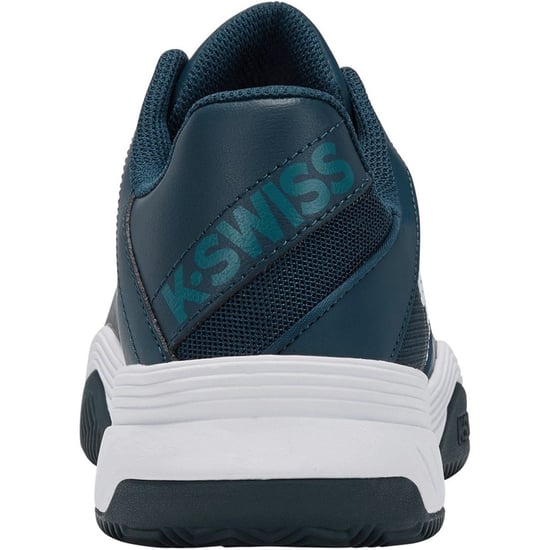 Men's K-Swiss Swis Court Exp hb in Teal/White/Aqua - Image 3