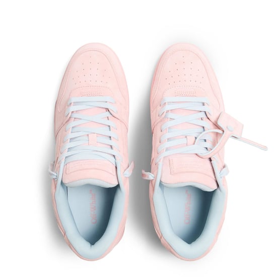 Men's Off White Outofoffice Low Top Trainers in Soft Pink/Ice - Image 5